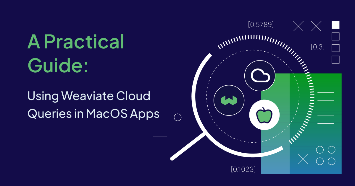 Practical  Weaviate Cloud Queries for IOS/MacOS